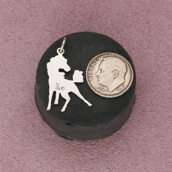 james avery sterling silver retired mustang horse charm pendant - Picture 2 of 3